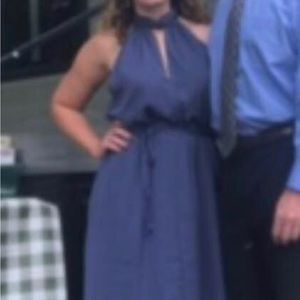 Banana Republic Satin Midi dress-worn once, org $115